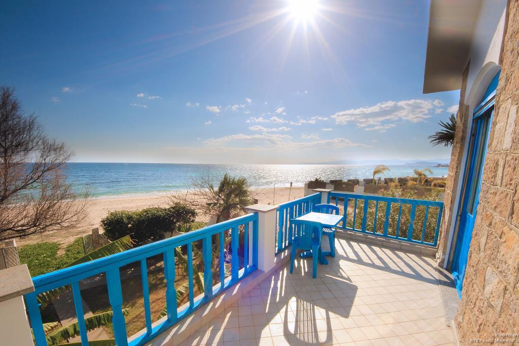 La Casa Sulla Spiaggia Flumini di Quartu Kültér fotó
